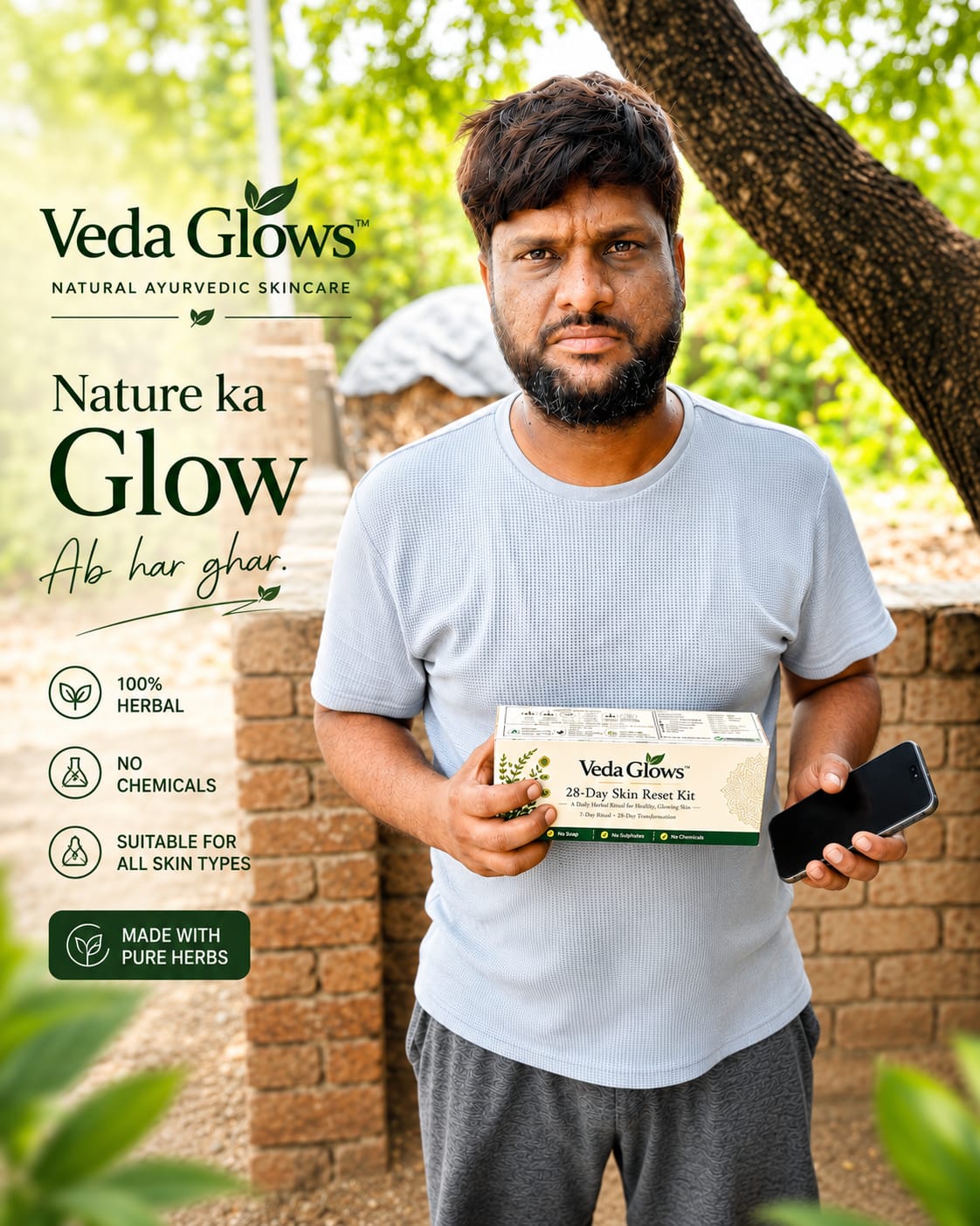 Verified VedaGlows customer